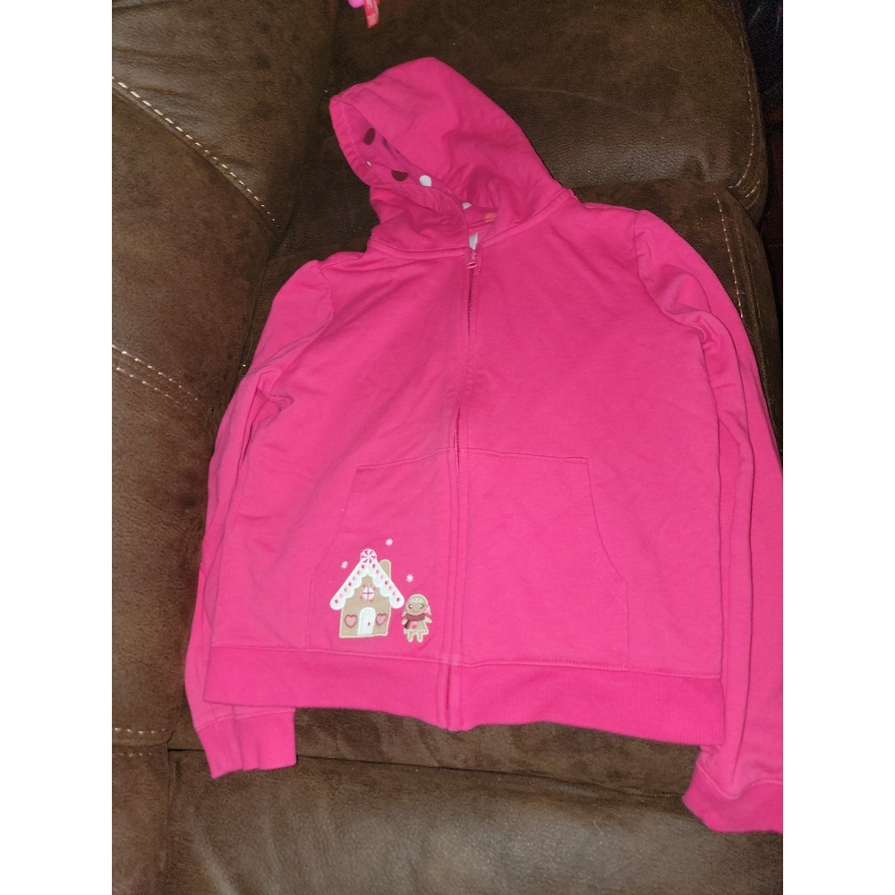 Gymboree ho ho ho holiday Christmas gingerbread girl house sweatshirt size 12